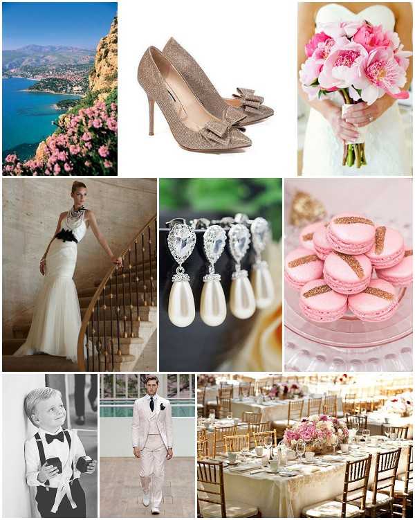 riviera chic wedding inspiration