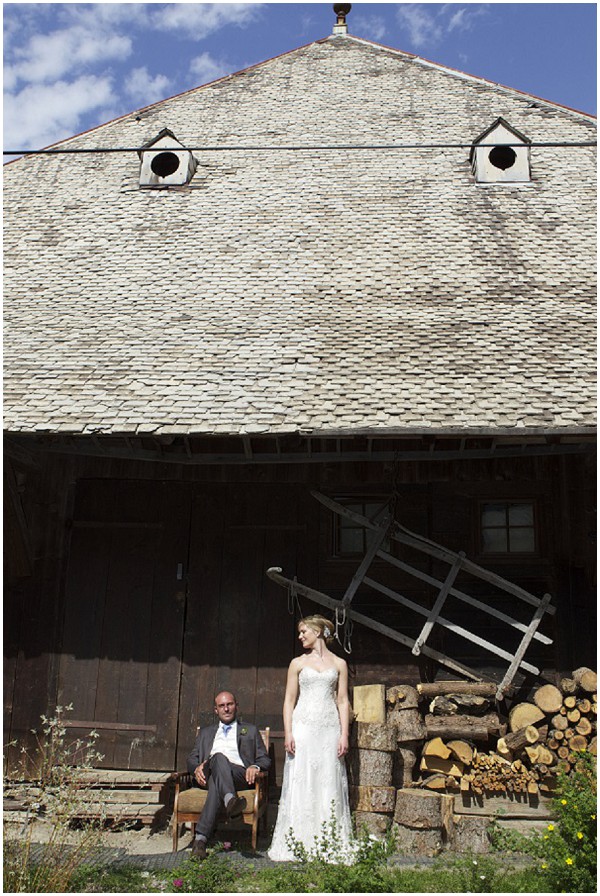 rustic wedding barn in France