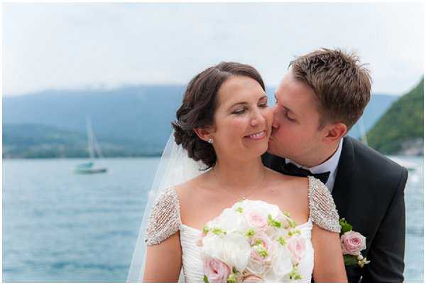 French lake wedding