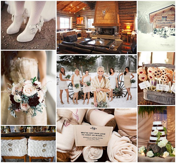 log cabin wedding ideas