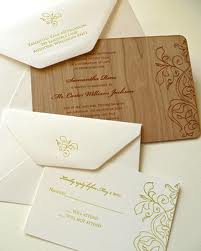 whats in a wedding invitation