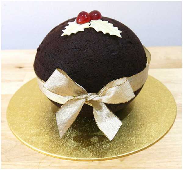 christmas cake recipe Choc Cherry Christmas Pud