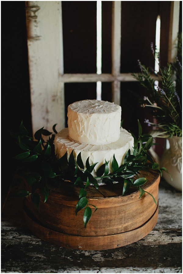french farm wedding cake