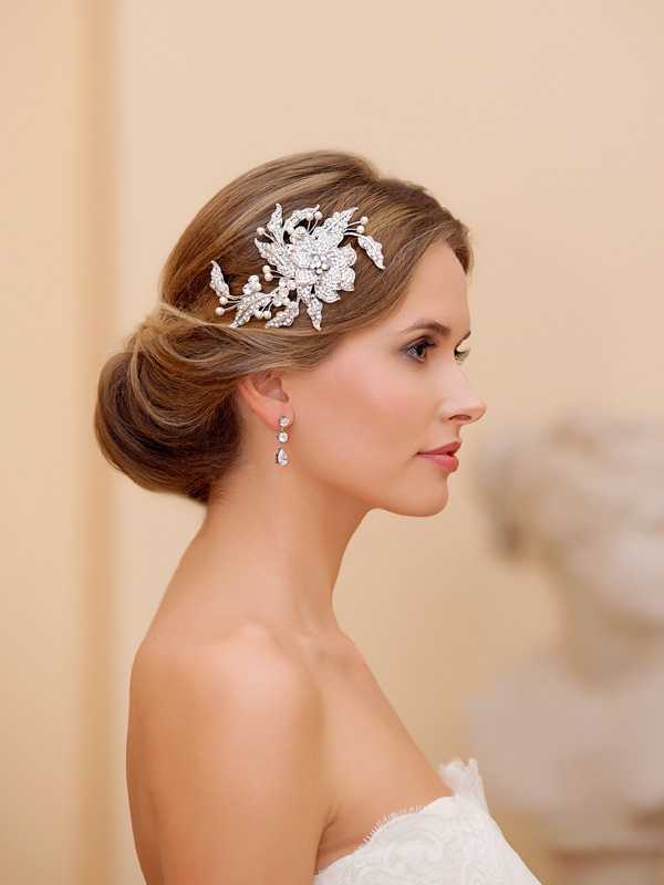 Trailing Petals Headpiece-Portrait