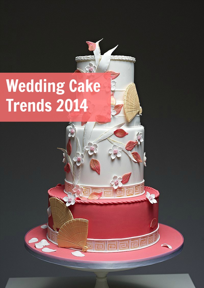 2014 wedding cake trends