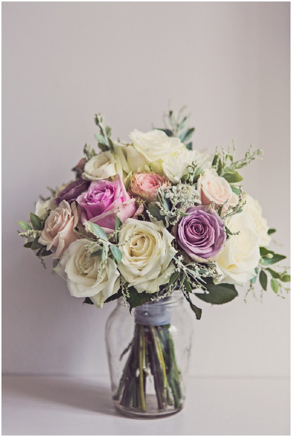 pastel wedding flowers