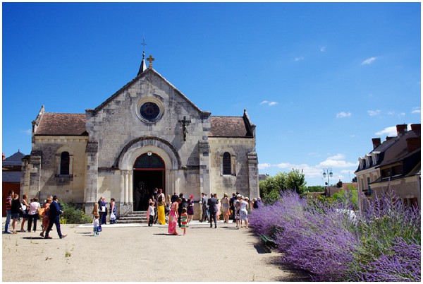 beautiful wedding church loire valley