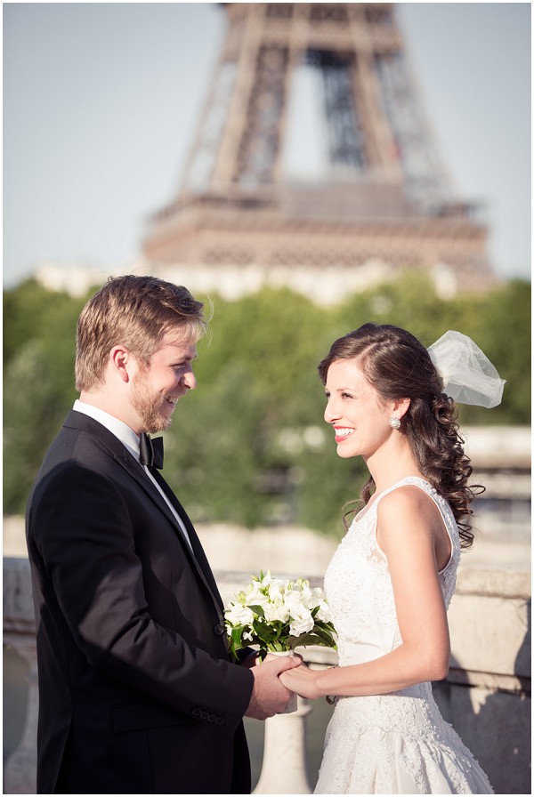 intimate wedding in paris