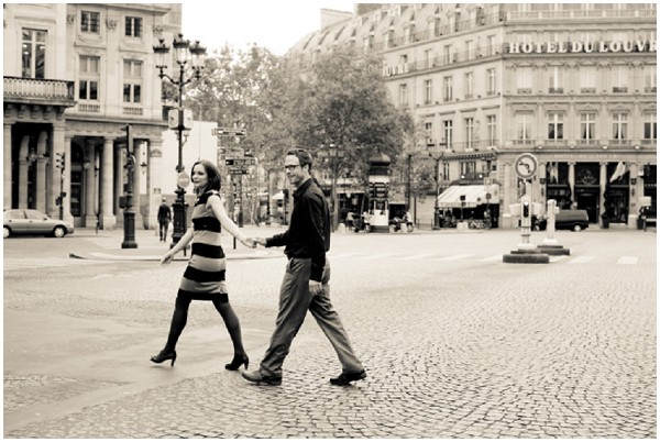 walking in Paris