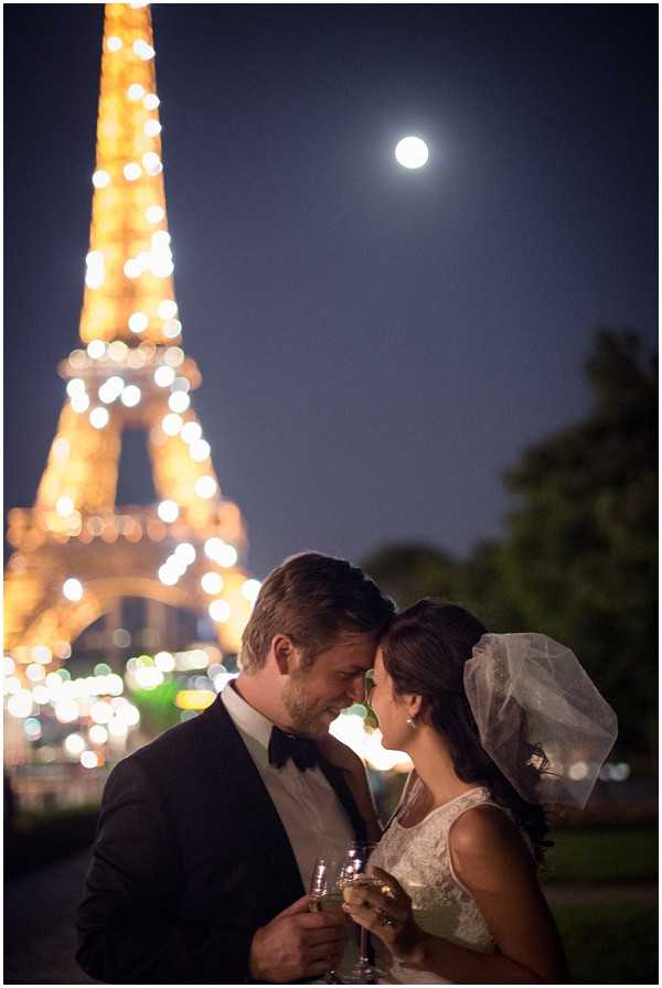 romantic wedding in paris