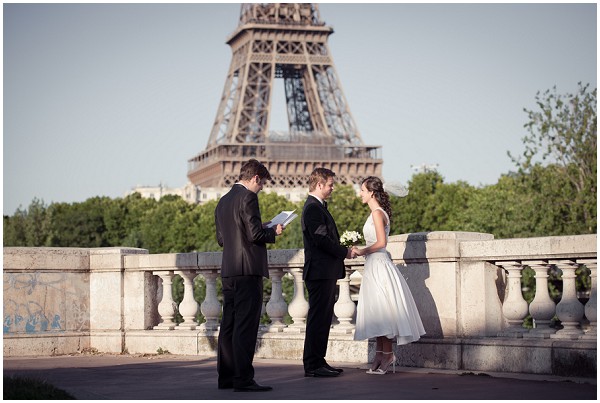 small wedding in paris