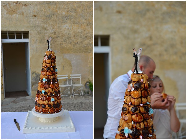 croquembouche wedding cake
