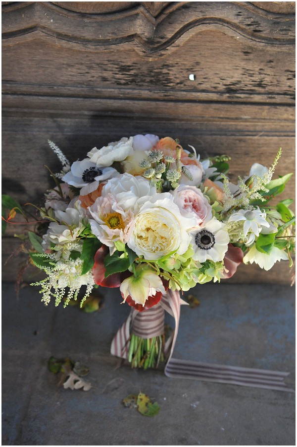 pastel bridal bouquet