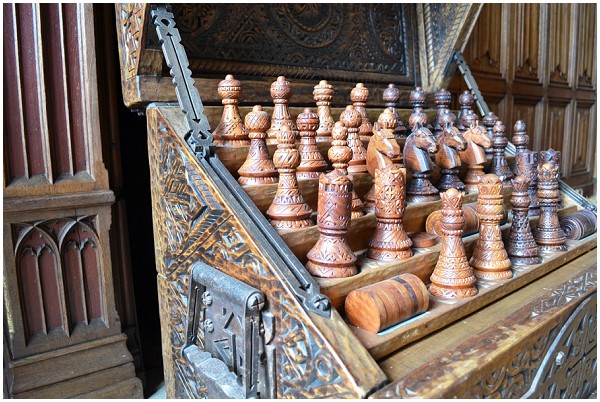 vintage chess set