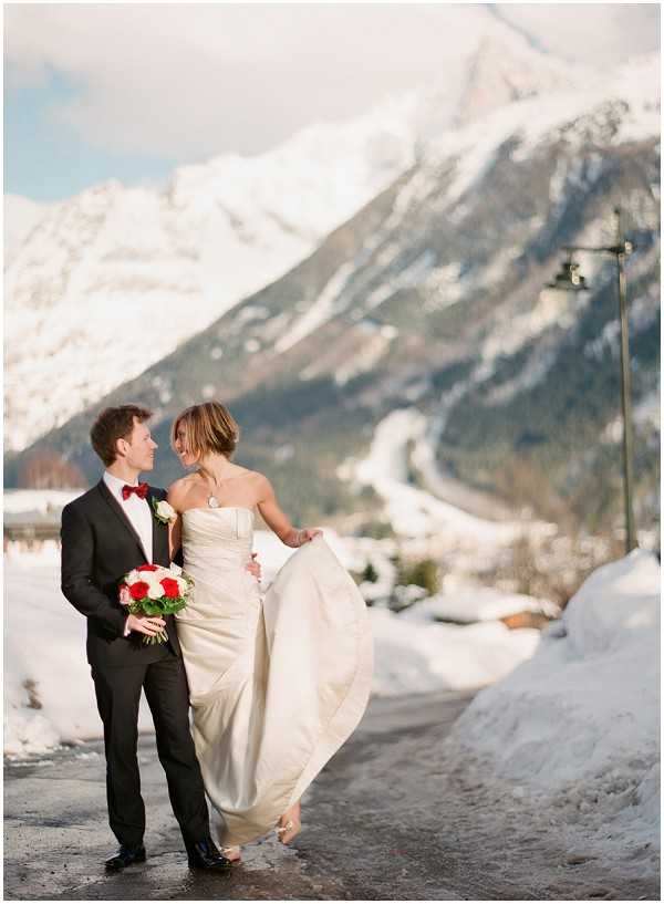 chamonix winter wedding