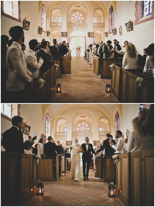 church wedding burgundy