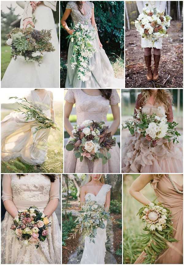 rustic wedding bouquet ideas