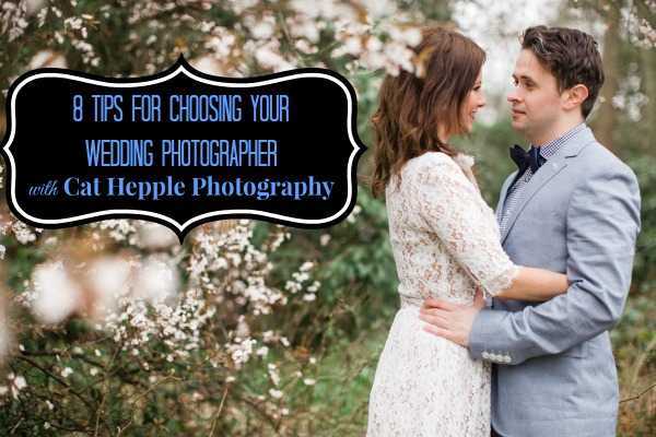 tips for choosing your wedding photographer