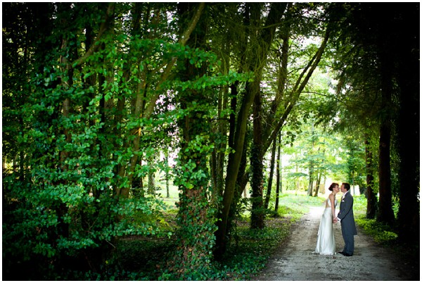 woodland romantic wedding