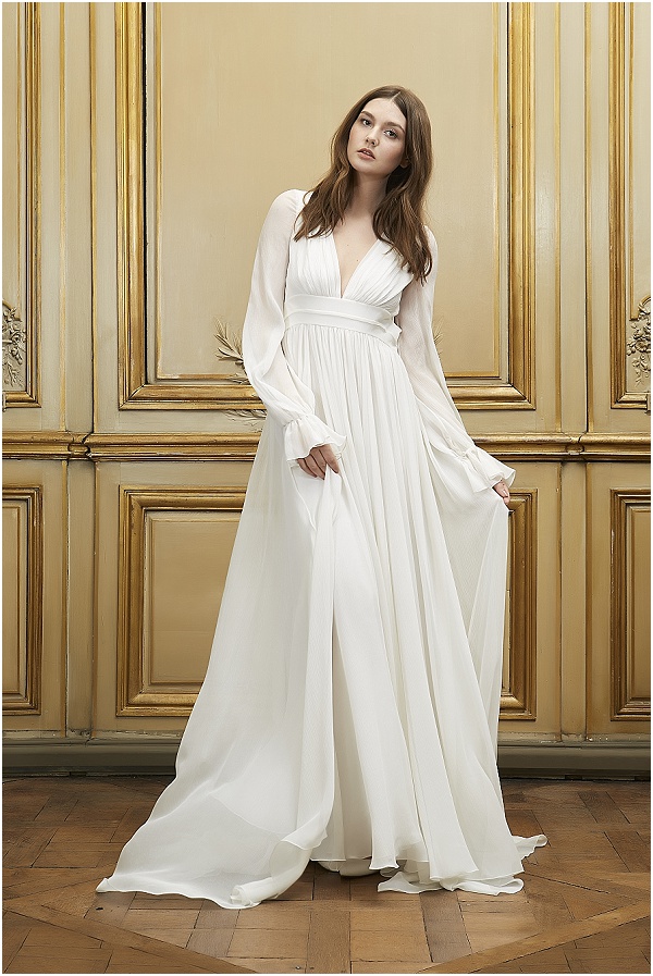 Parisian wedding dress designer