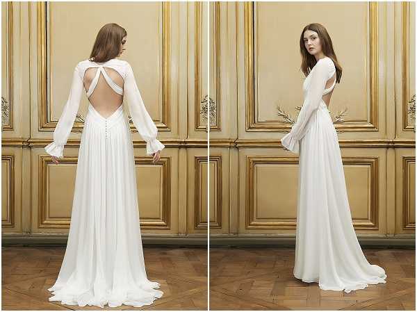 backless wedding dress