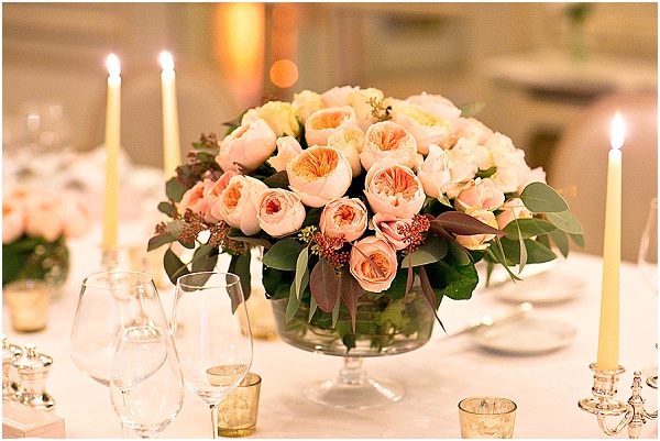 classic floral tablecentre