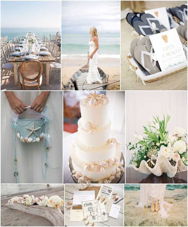 seaside celebration wedding ideas