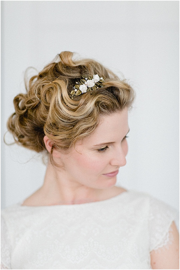 wavy bridal hair