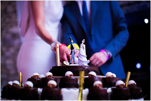 Dancing wedding cake topper