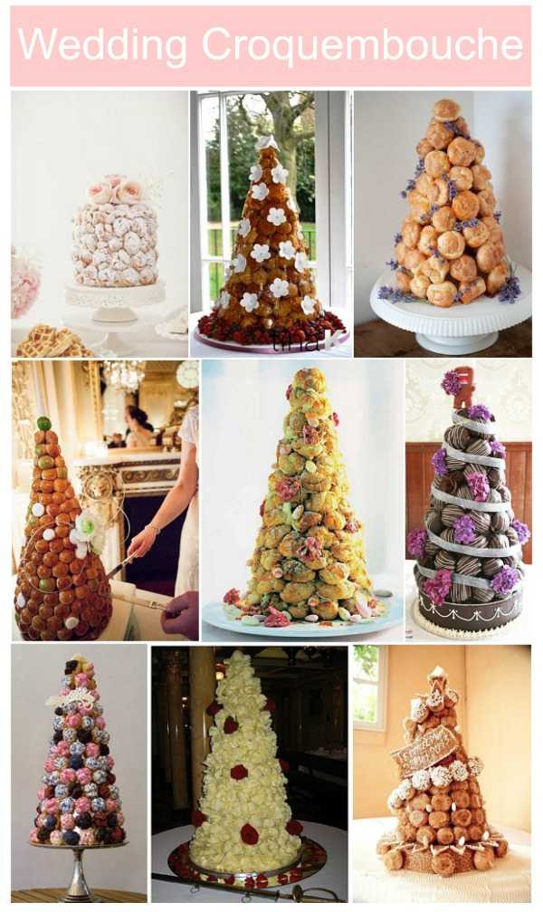 wedding croquembouche