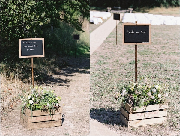 chalkboard wedding signs