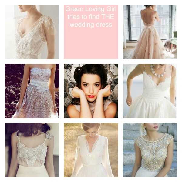 finding the wedding dress