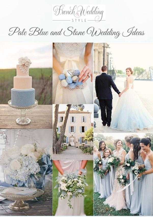 pale blue stone wedding ideas