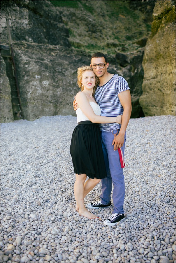 french engagement session