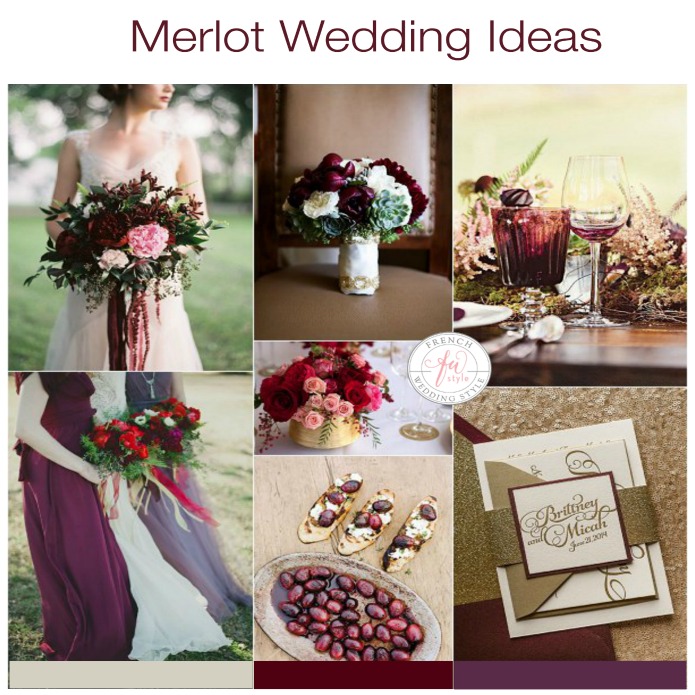 Merlot wedding ideas