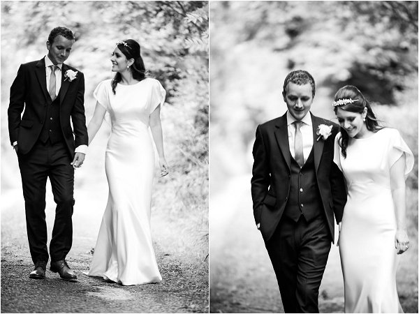black and white wedding images