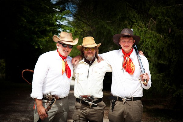 cowboy groomsmen
