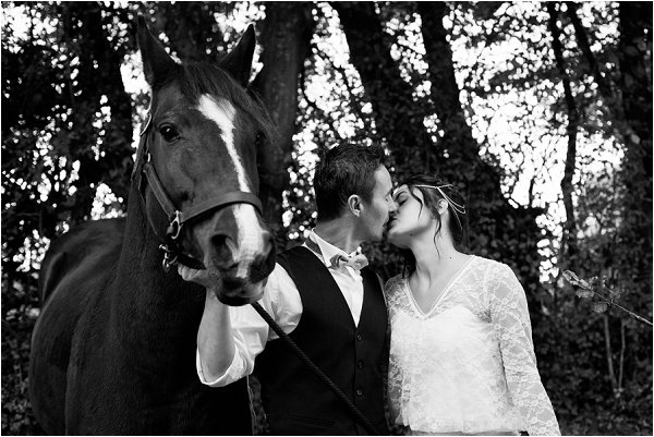 horse wedding