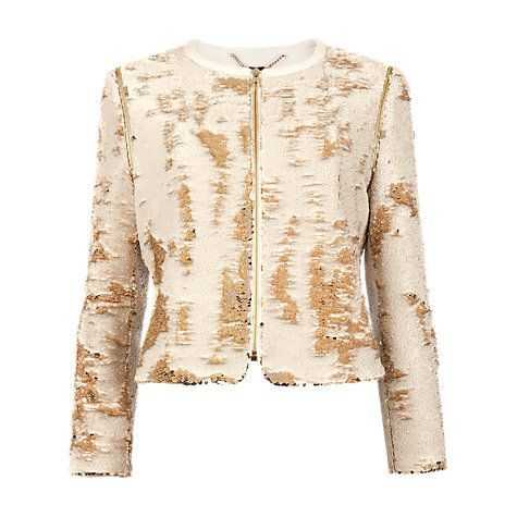 ted baker gold jacket