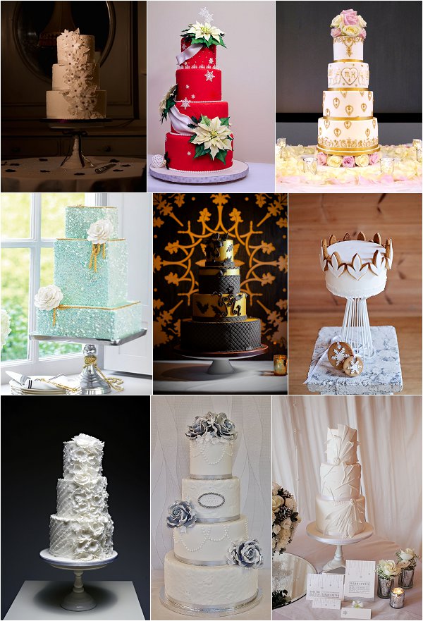 winter wedding cake ideas