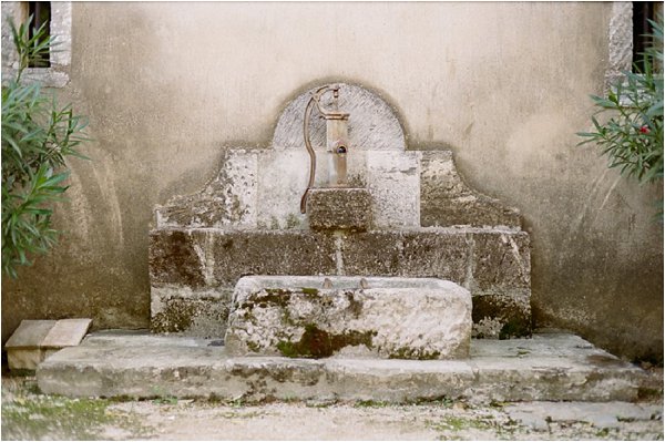 provencal fountain