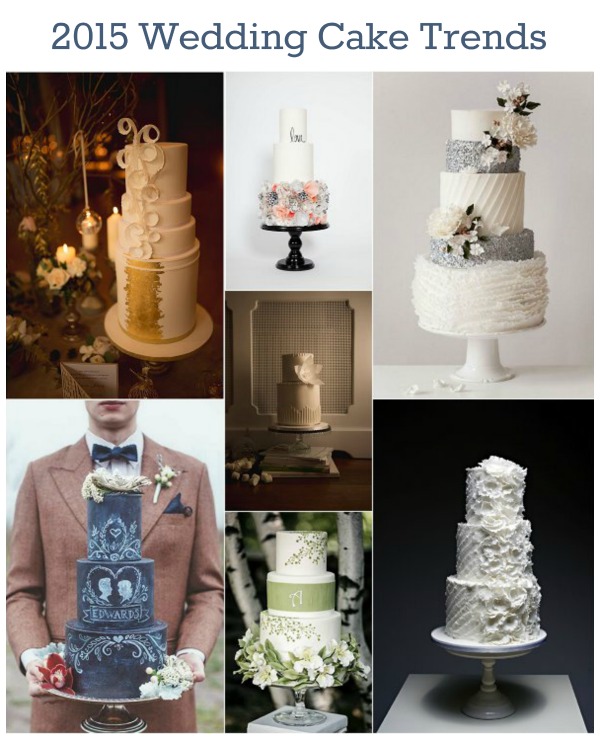 2015 Wedding Cake Trends 