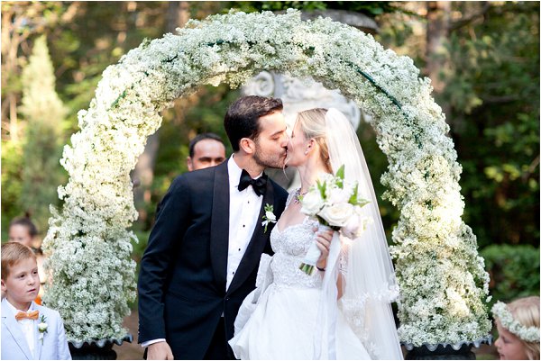flower wedding arch
