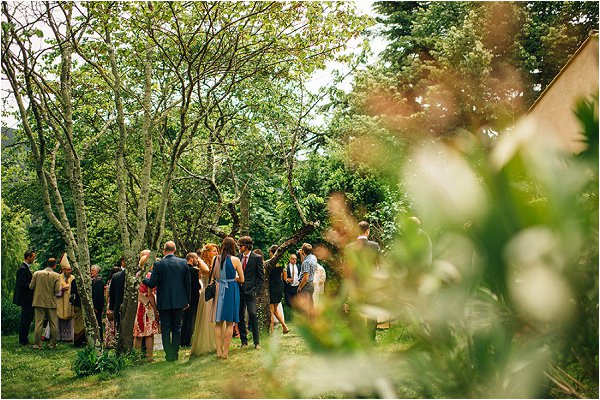 garden wedding reception