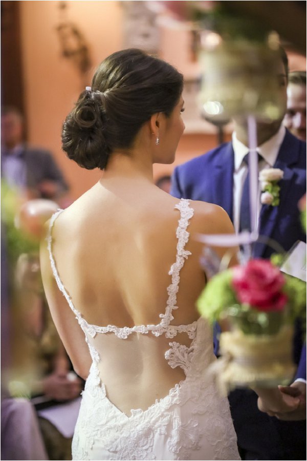 unique back wedding dress