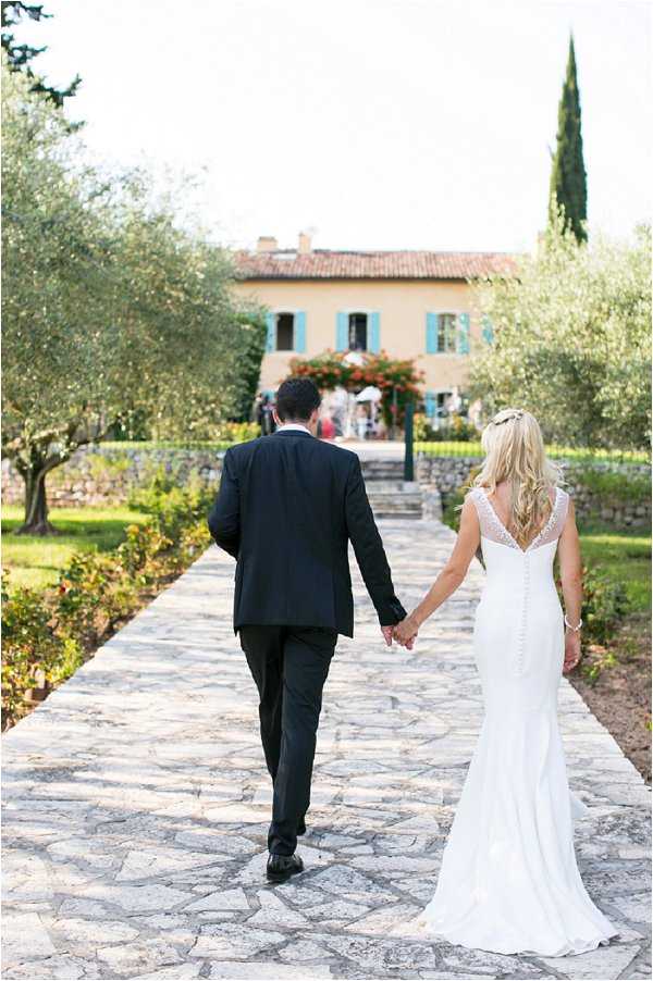 glamorous wedding in the hills of Provence