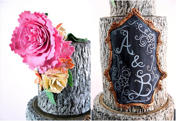 2015 wedding cake Collection 4_Rustic Chalk b