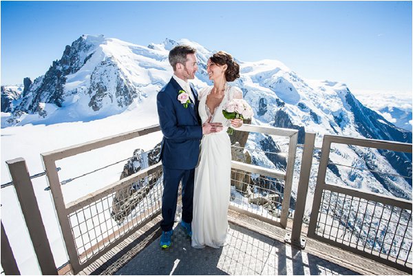 Mont-Blanc wedding ceremony