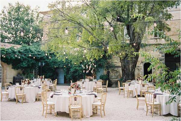 luxury outdoor wedding venue