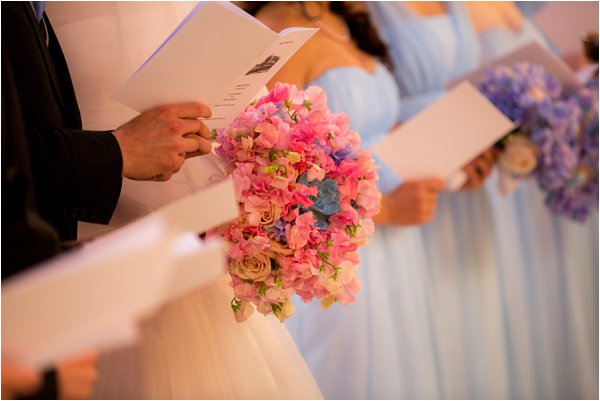 pastel colour wedding